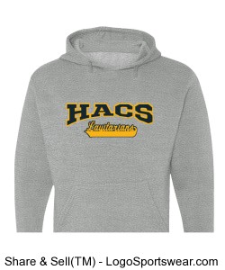 MENS Fleece Hoodie - HACS Layitarians Design Zoom